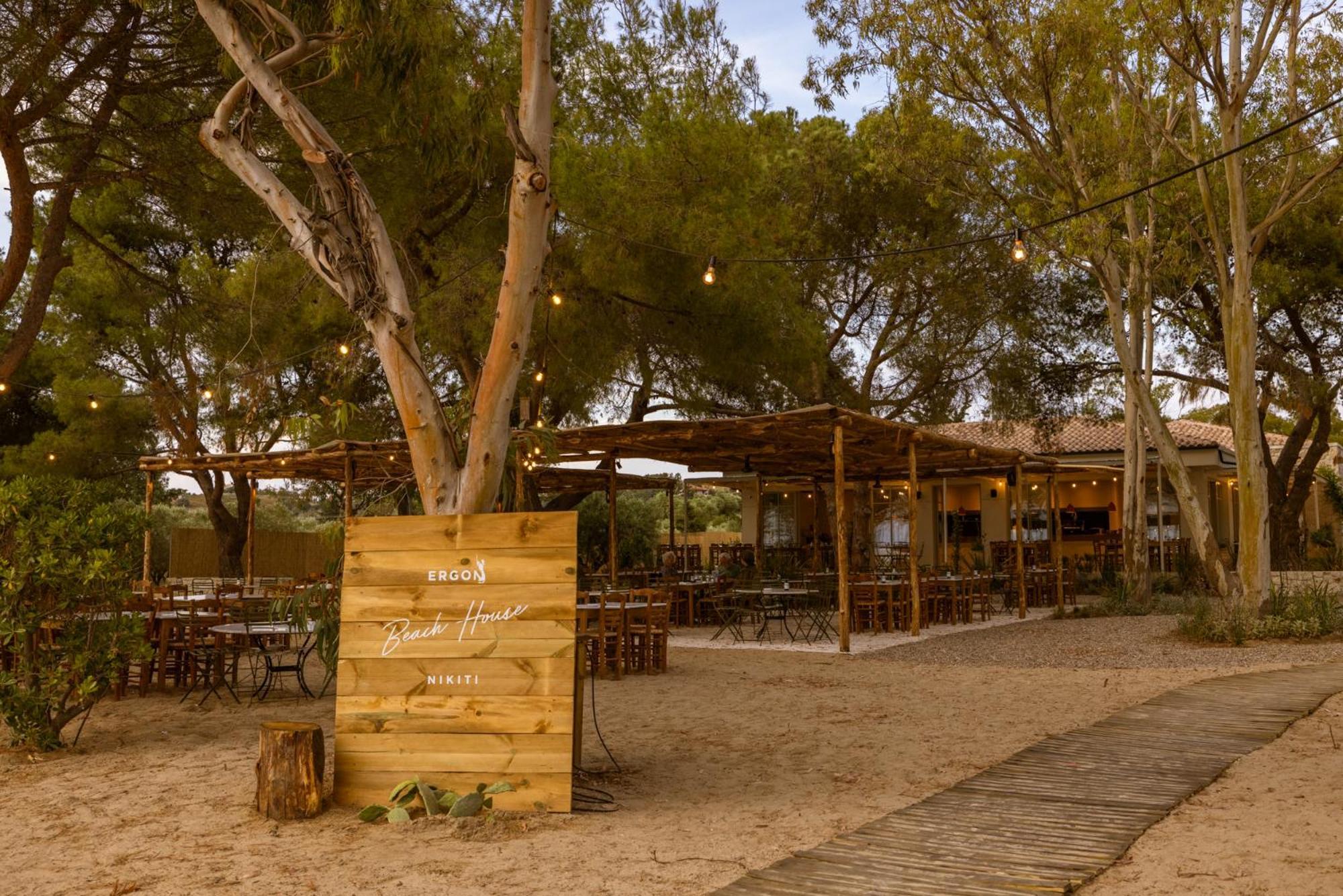 Ergon Beach House Nikiti מראה חיצוני תמונה